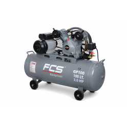 F100 100 Lt 2 Kafa 8 Bar 2 Hp Pistonlu Hava Kompresörü