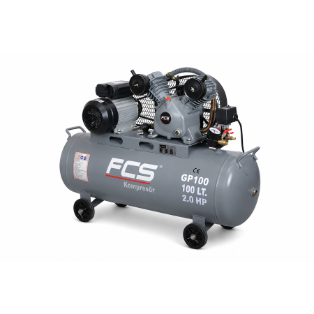 F100 100 Lt 2 Kafa 8 Bar 2 Hp Pistonlu Hava Kompresörü F100 100 Lt 2 Kafa 8 Bar 2 Hp Pistonlu Hava Kompresörü