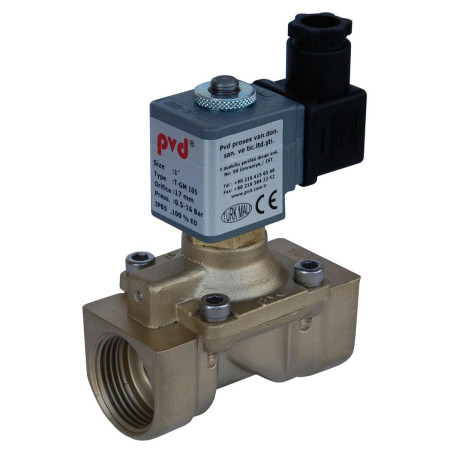 T-GM-103 Selenoid Valf 1/2" PVD Normalde kapalı T-GM-103 Selenoid Valf 1/2" PVD Normalde kapalı